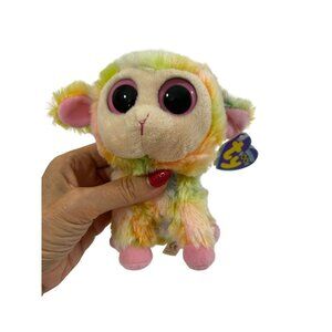 Ty Beanie Boos Blossom Easter Lamb 6” Stuffed Animal Plush Toy Unisex Beanbag